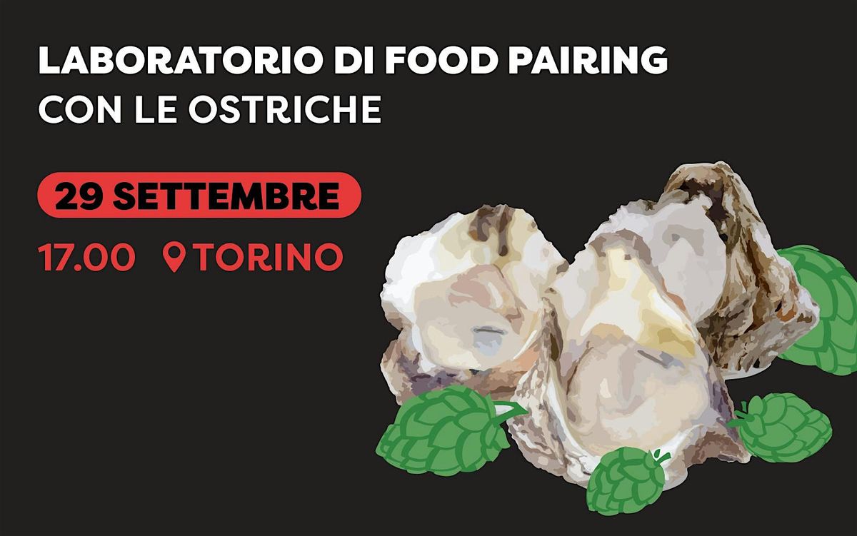 Laboratorio di food pairing con le ostriche