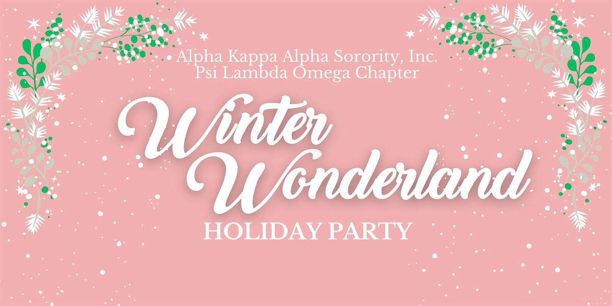 AKA Psi Lambda Omega Annual Holiday Party