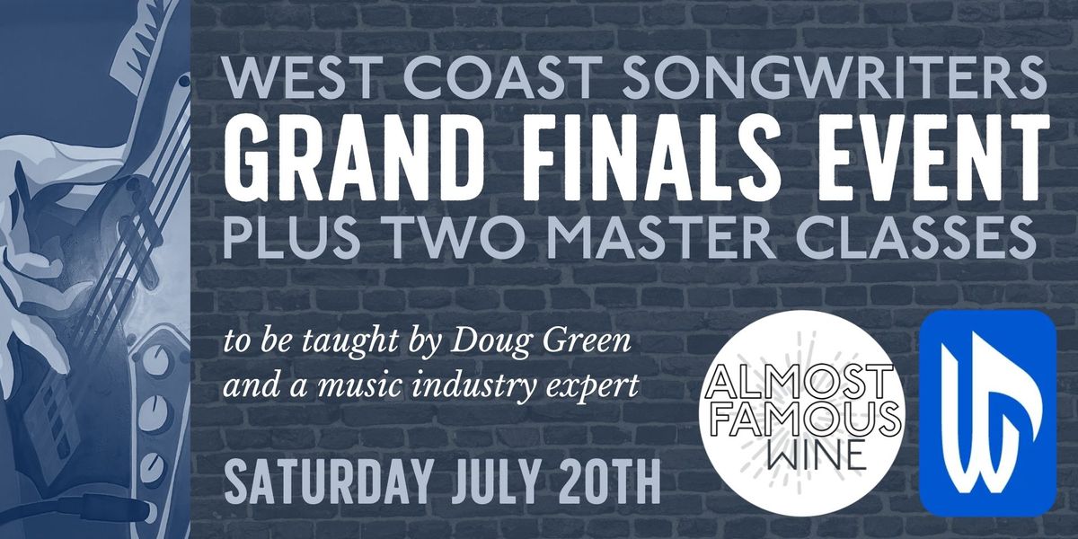 West Coast Songwriters Grand Finals & Masterclass Experience