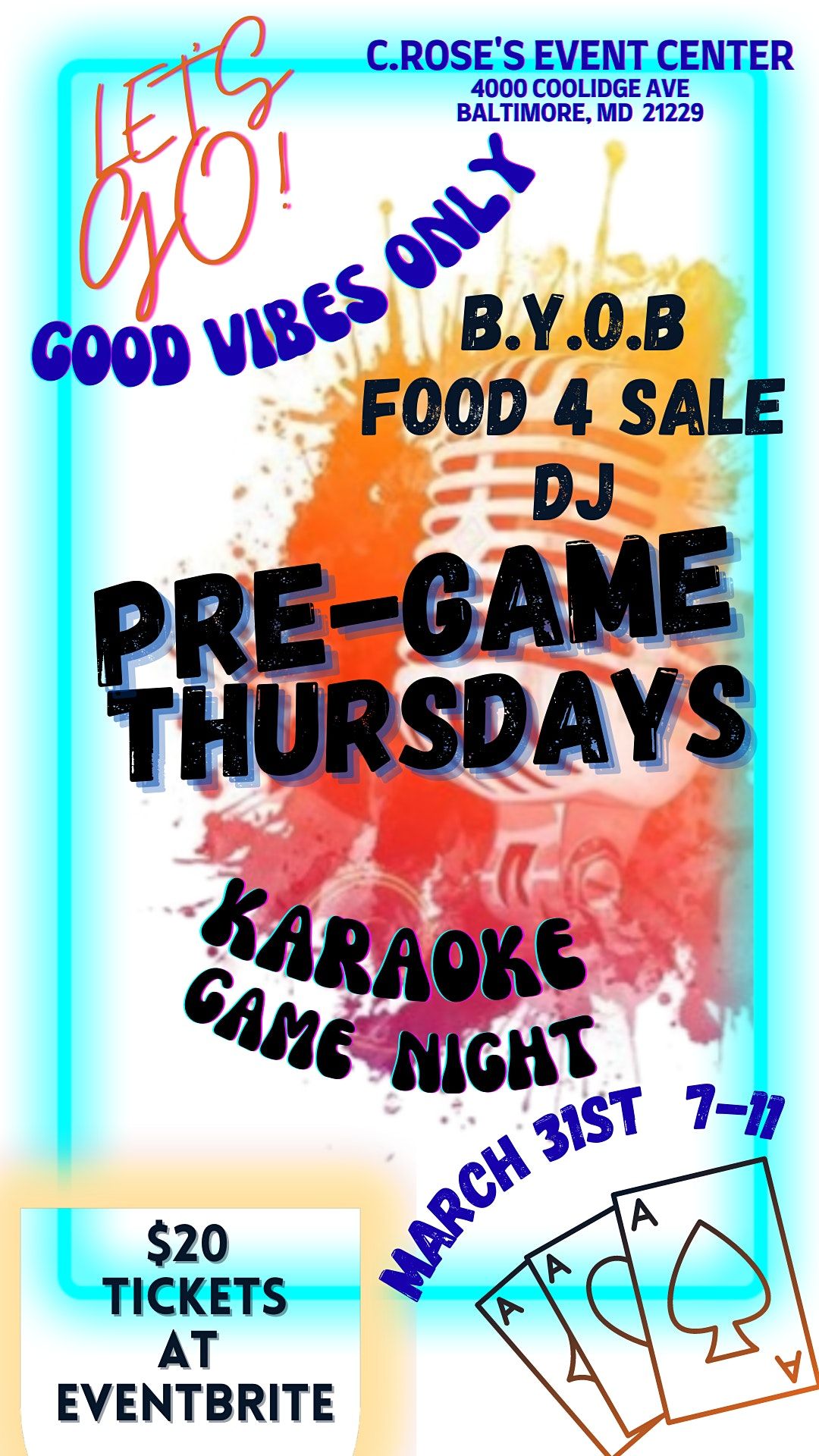 PRE-GAME THURSDAYS