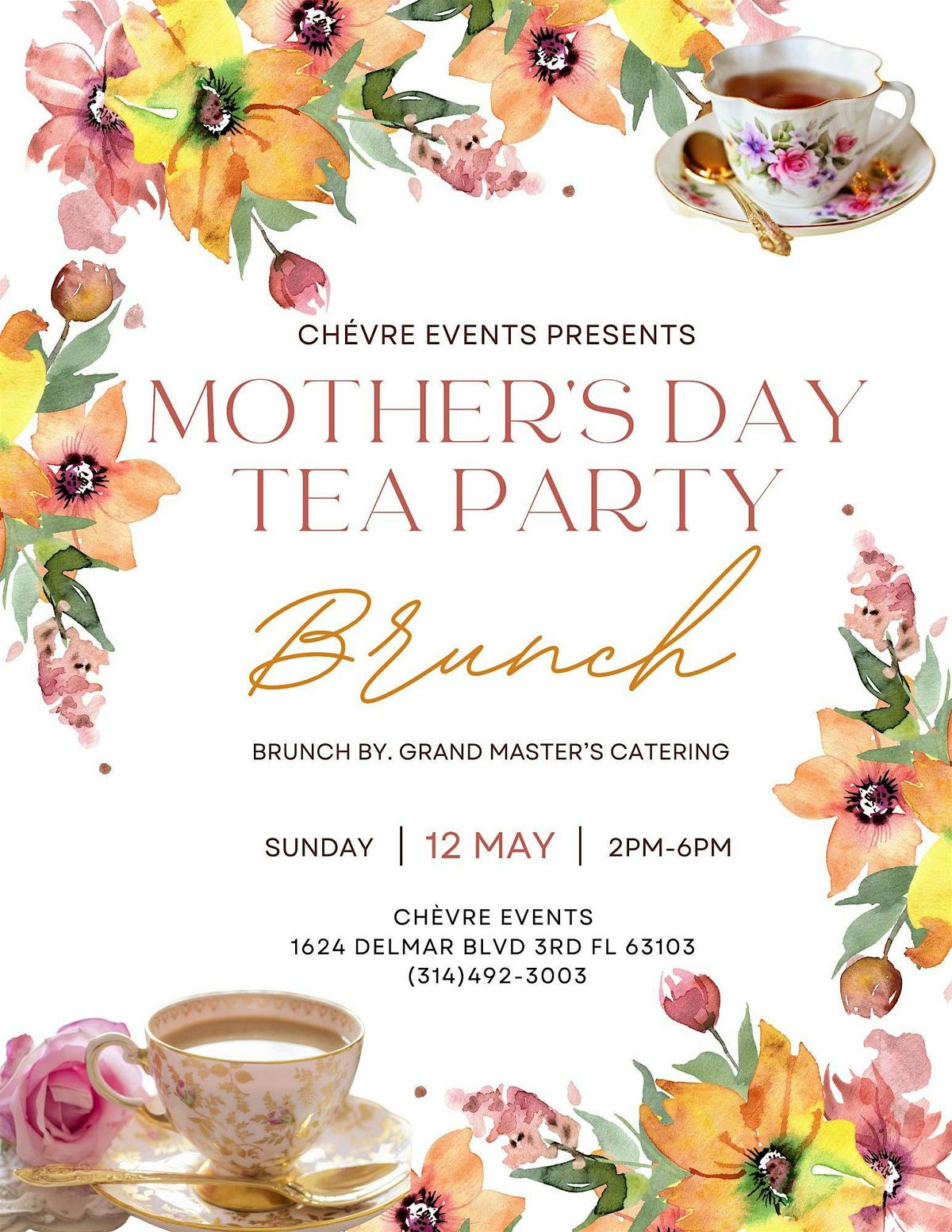 Mother's Day Tea Party Brunch