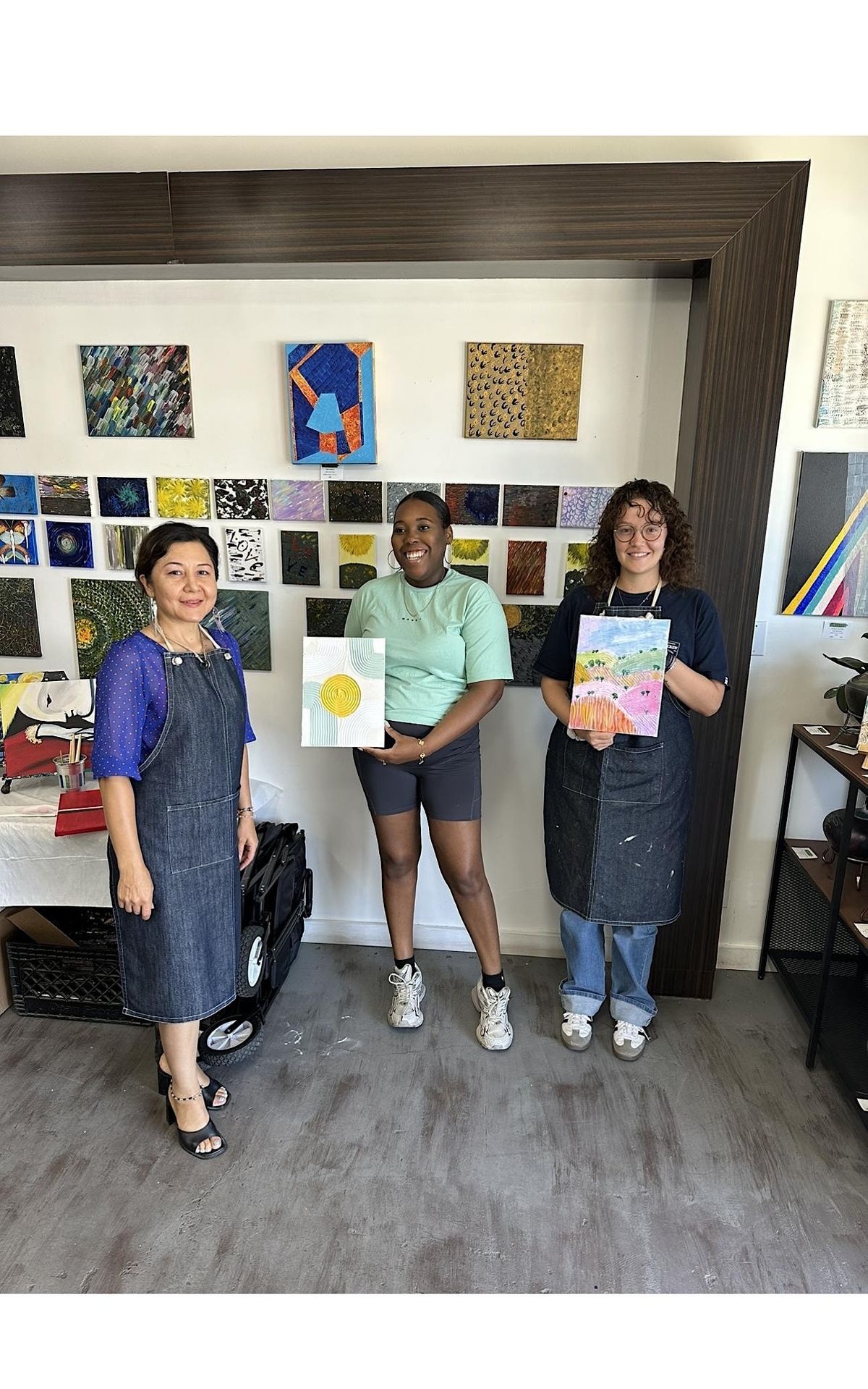 Art class. “Texture” Texture paintings in an abstract style are a ...