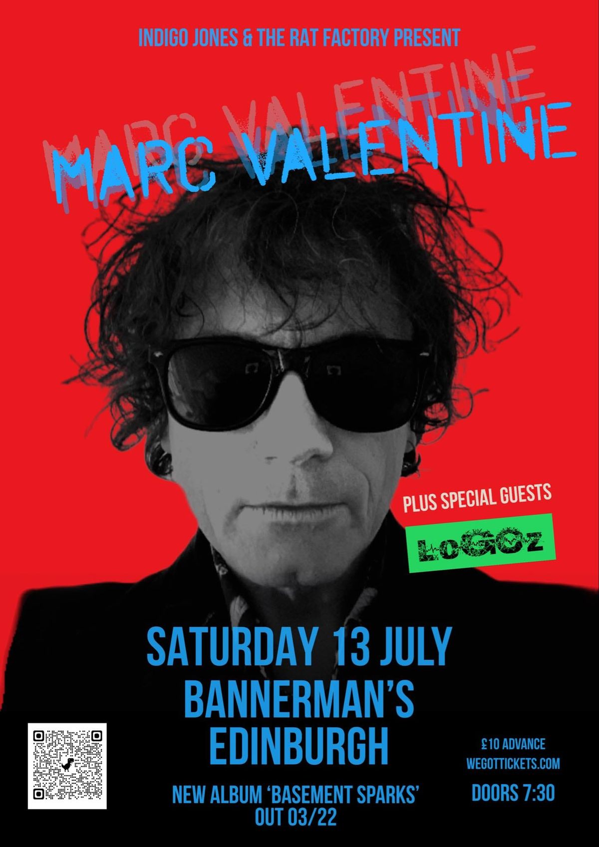 Marc Valentine and Special Guests Logoz