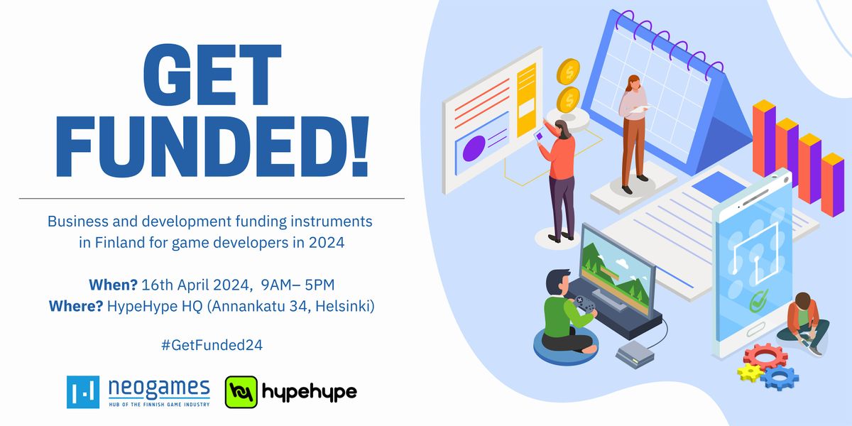 Get Funded! How to fund your game start-up in 2024