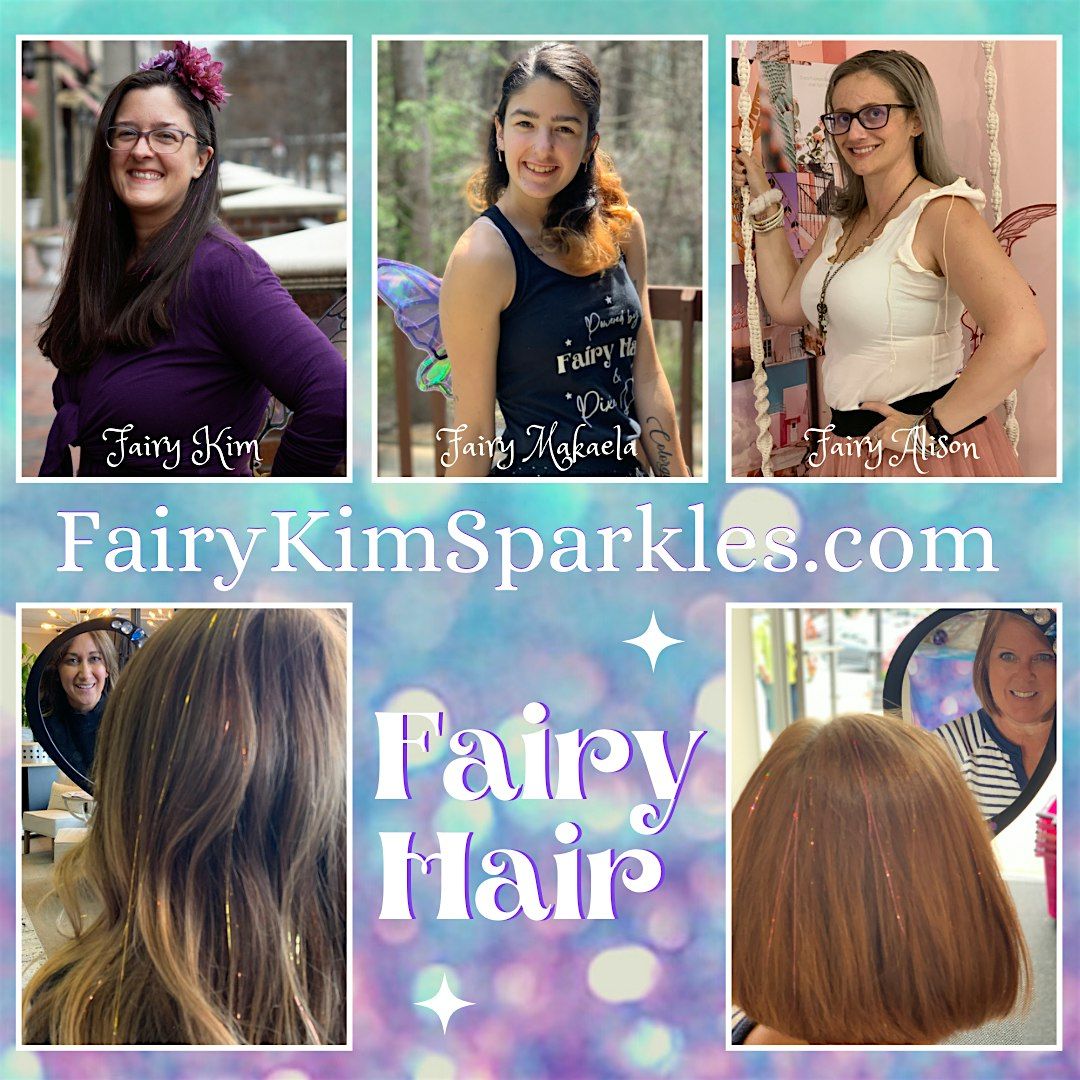 Fairy Hair Sparkles Colored Extensions