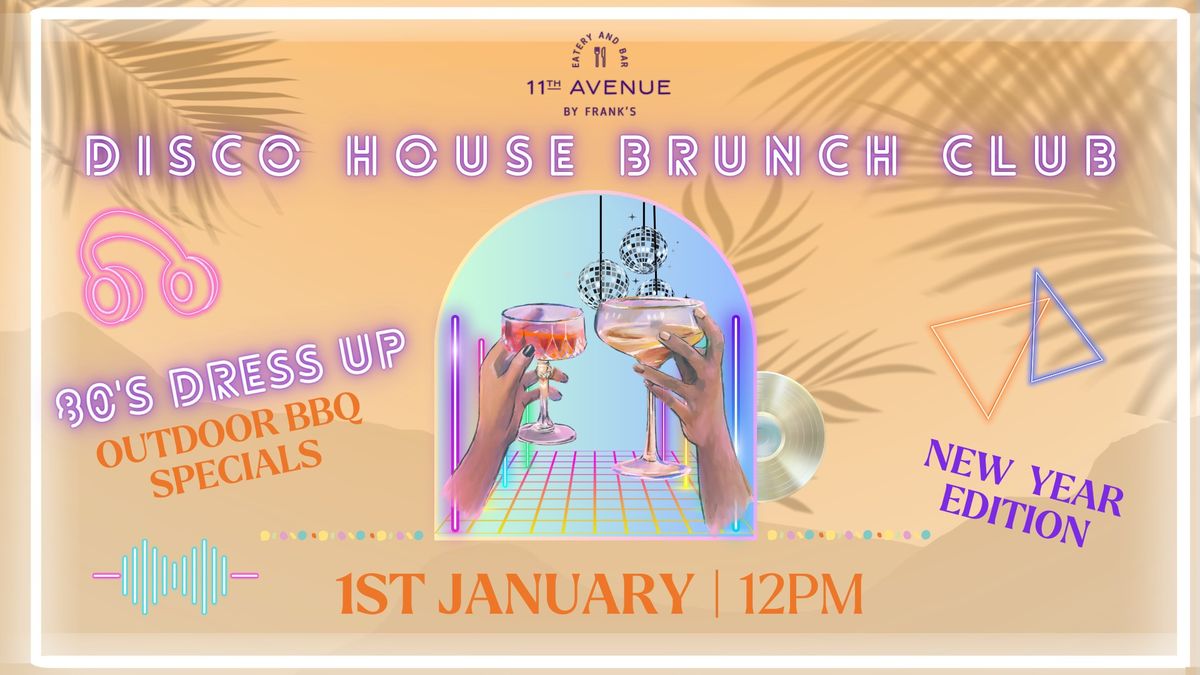 | FRANK'S | New Year Disco House Brunch Club