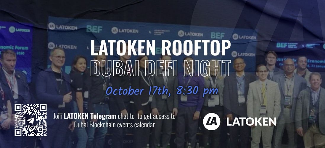 LATOKEN  Rooftop DeFi Night - October 17, 2021