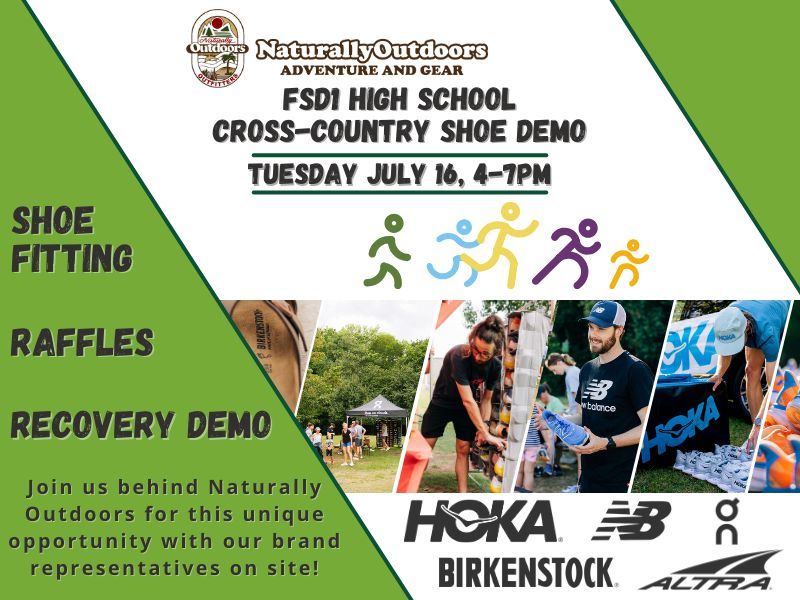 Multi-Brand Shoe Demo for FSD1 Cross-Country (Open to all Runners)