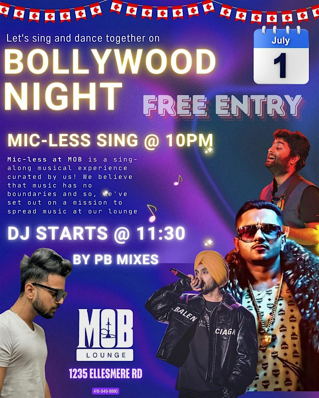 Bollywood Sing & DJ Night - 2