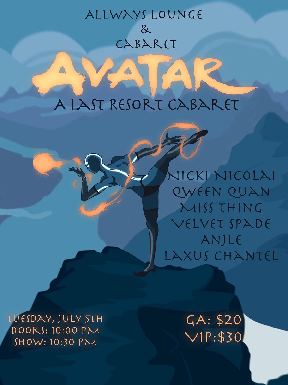 Avatar: A Last Resort Cabaret