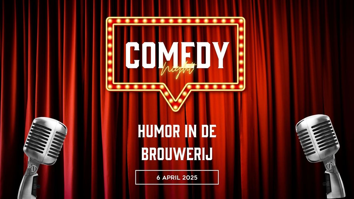 3E EDITIE : \ud83c\udfad\ud83c\udf7b Comedy Night in Brouwerij Hoop! \ud83c\udf7b\ud83c\udfad