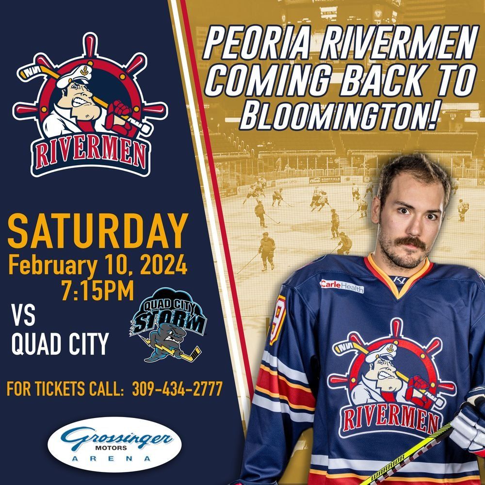 Quad City Storm at Peoria Rivermen at Peoria Civic Center - Carver Arena