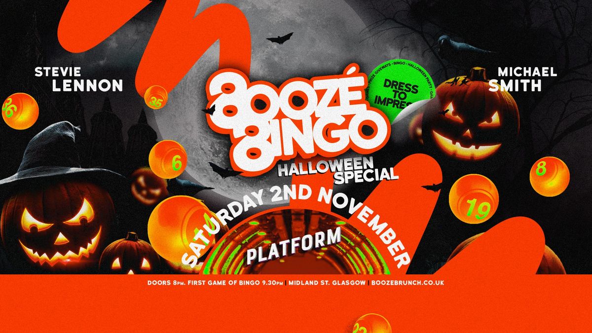 BOOZ\u00c9BINGO Halloween Special at Platform