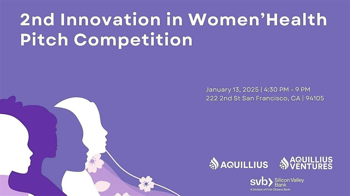 2nd Innovation in Women's Health Pitch Competition