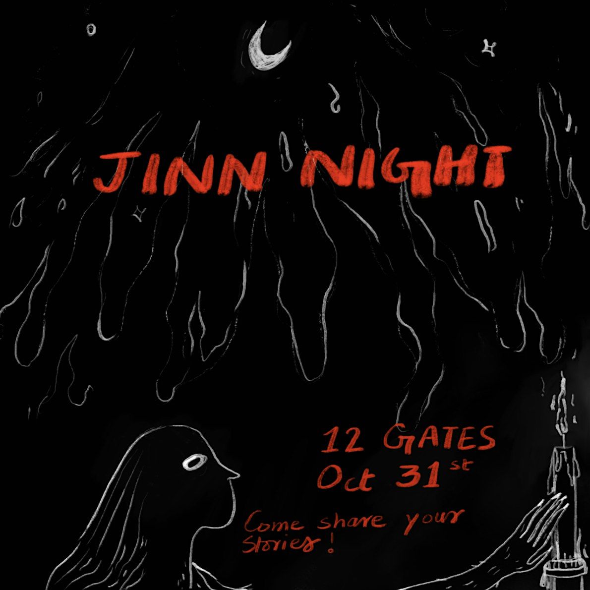 Jinn Night at Twelve Gates Arts!