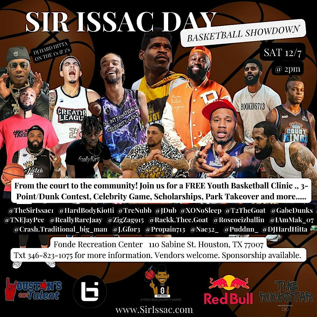 Sir Issac Day: Basketball Showdown Community Event