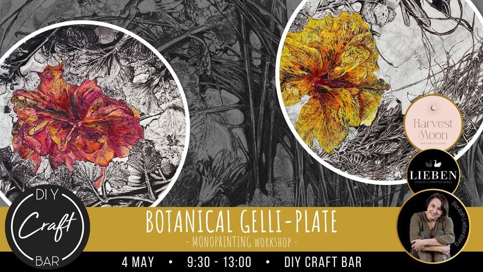 Botanical Gelli-Plate Monoprint Workshop 