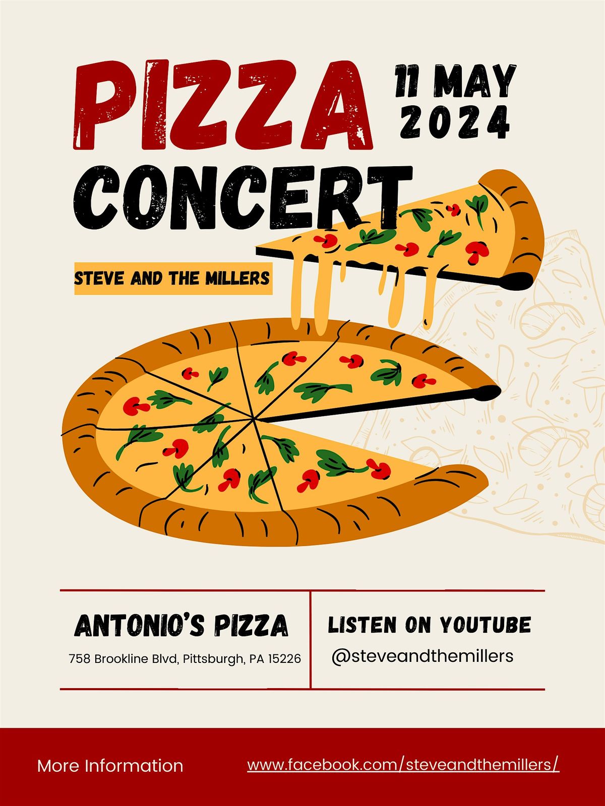 Steve and the Millers-Antonio's Pizzeria Concert
