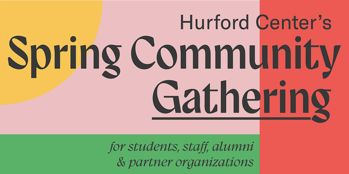 HCAH Spring Community Gathering