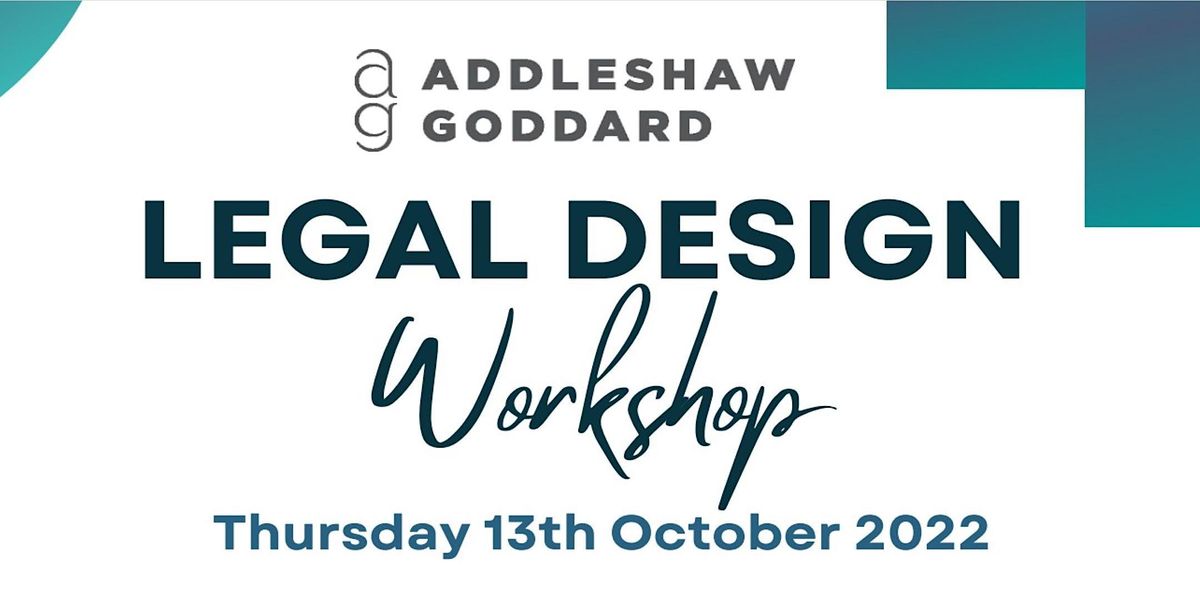 Addleshaw Goddard Legal Design Workshop