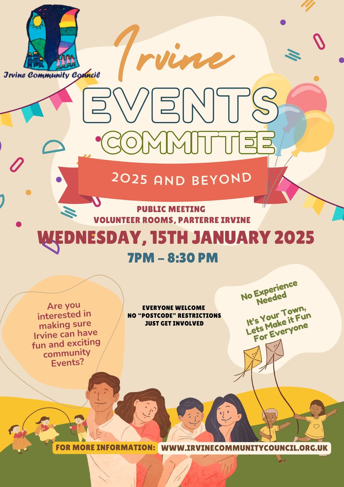 Irvine Events Committee Public Meeting