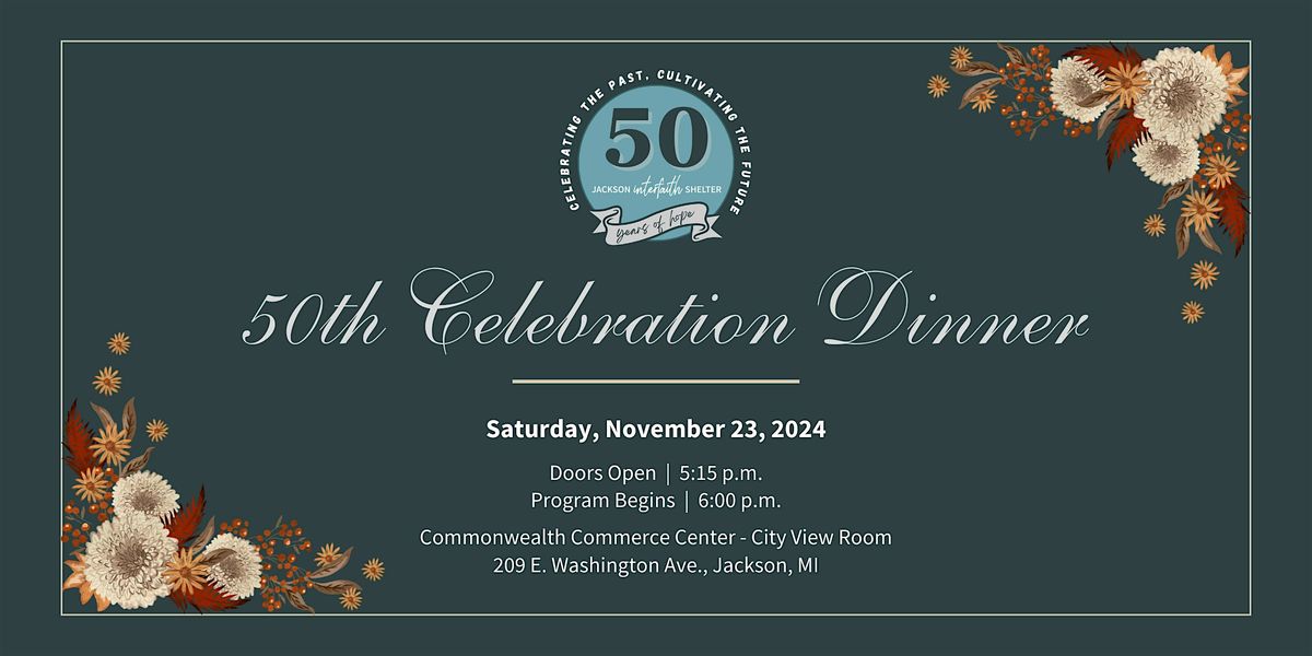 Jackson Interfaith Shelter 50th Celebration Dinner