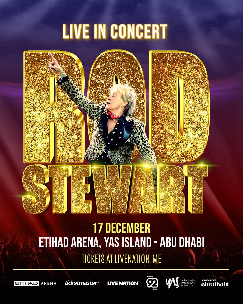 Rod Stewart Abu Dhabi Tickets