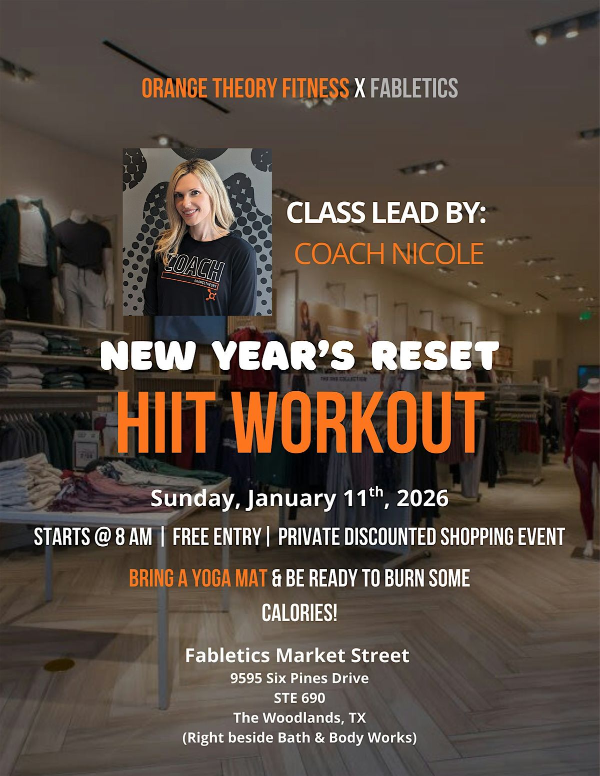 Orange Theory Fitness X Fabletics : New Year’s Reset HIIT Workout ...