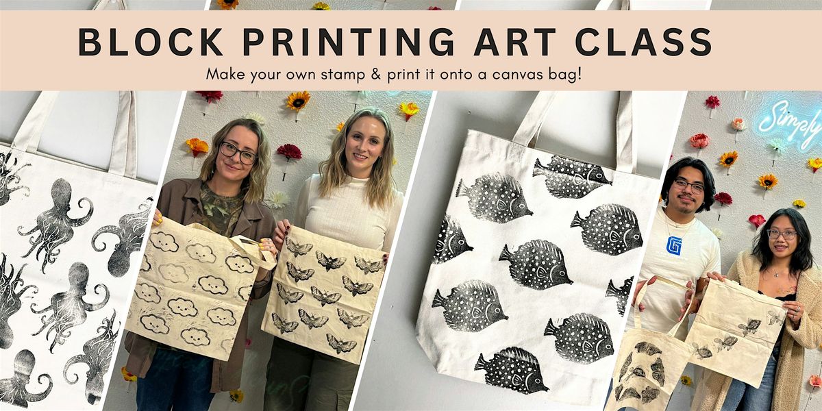 Block Printing Class