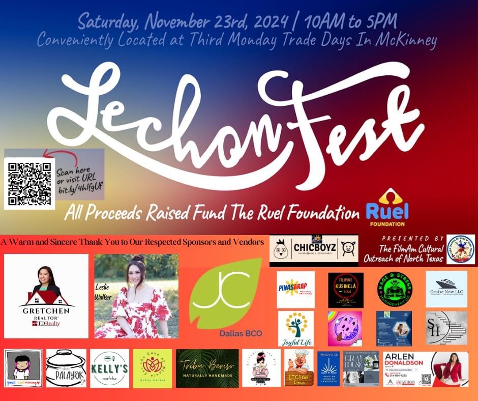 Inaugural Lechon Fest 2024 Presented by FilAm Cultural Outreach (FACO)