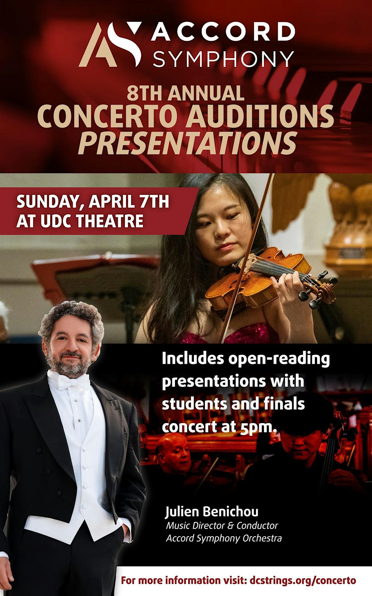 Accord Symphony Orchestra 8th Annual Concerto Audition Presentations (1pm)