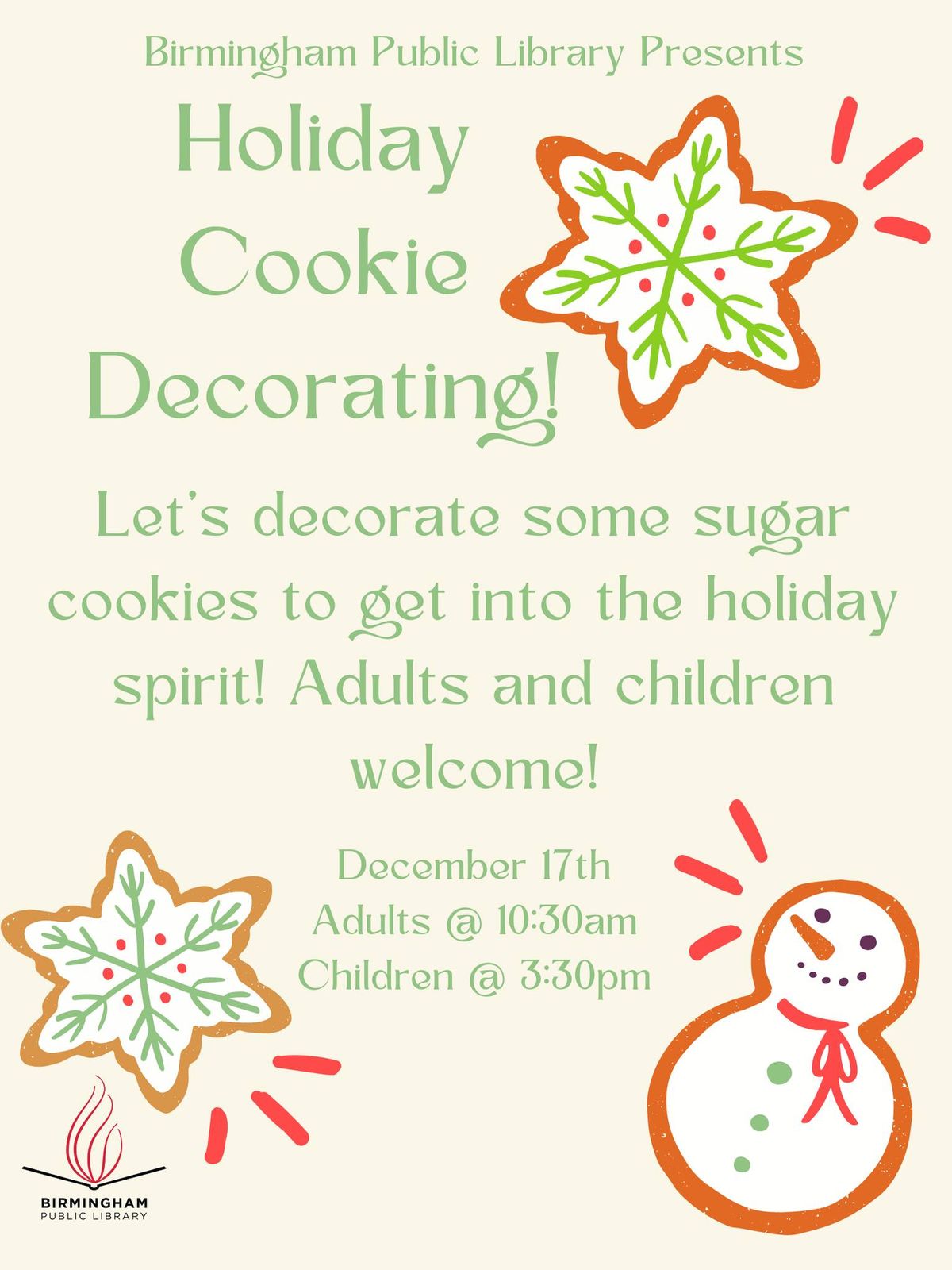 Holiday Cookie Decorating