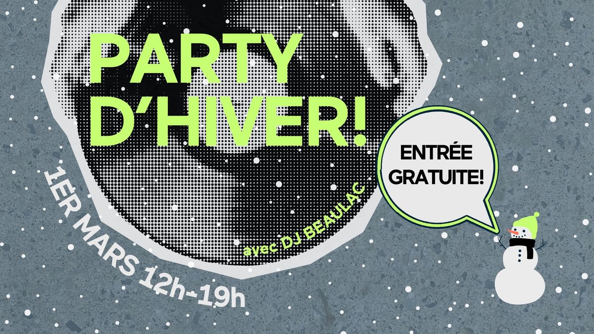 Party d'hiver chez Robin!