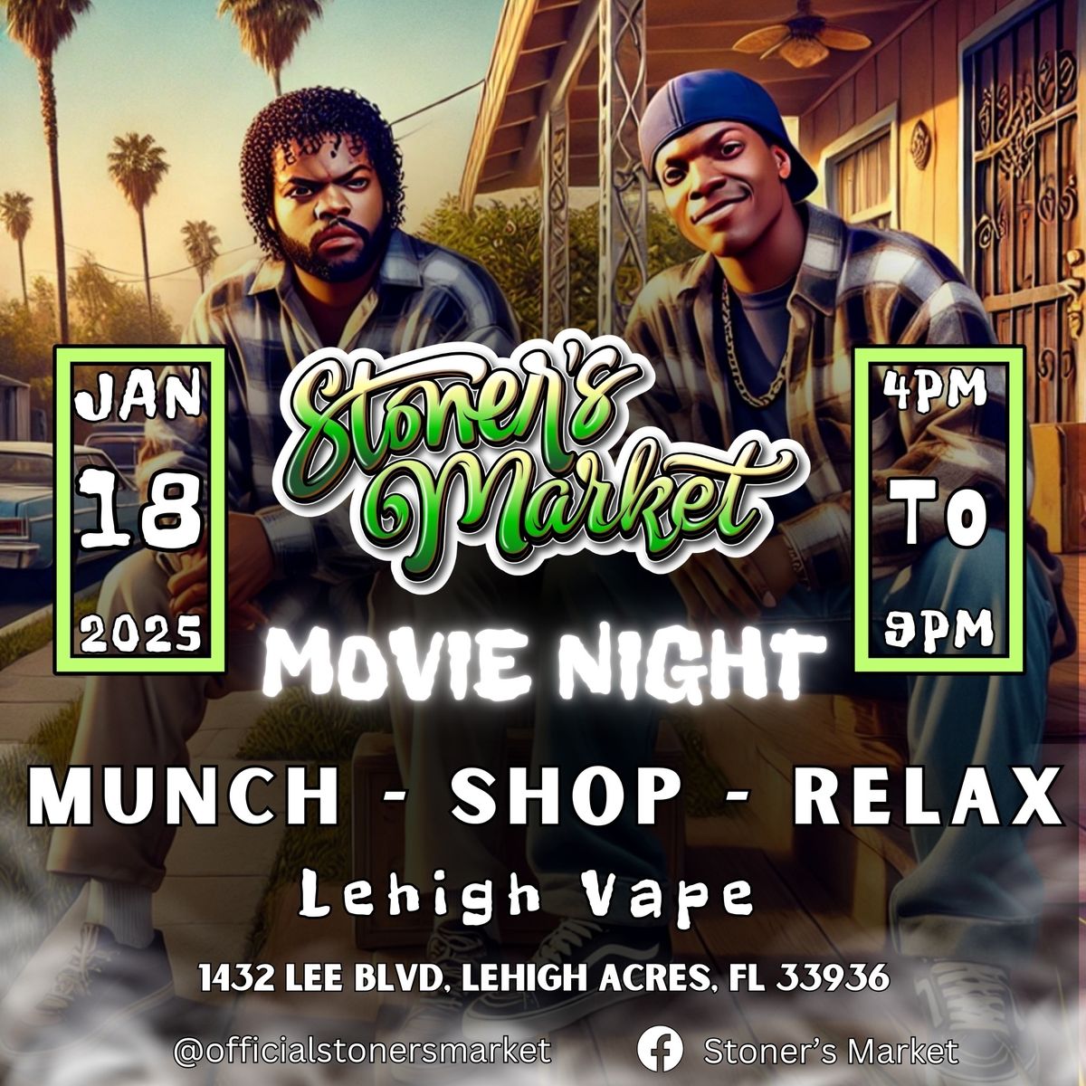 Stoner\u2019s Market & Movie Night