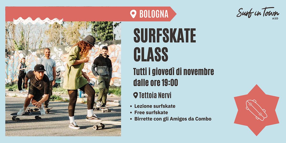 Corsi di Surfskate Bologna - tutti i livelli