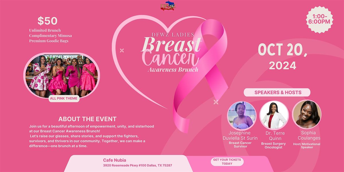 DFWZ Ladies Breast Cancer Awareness Brunch