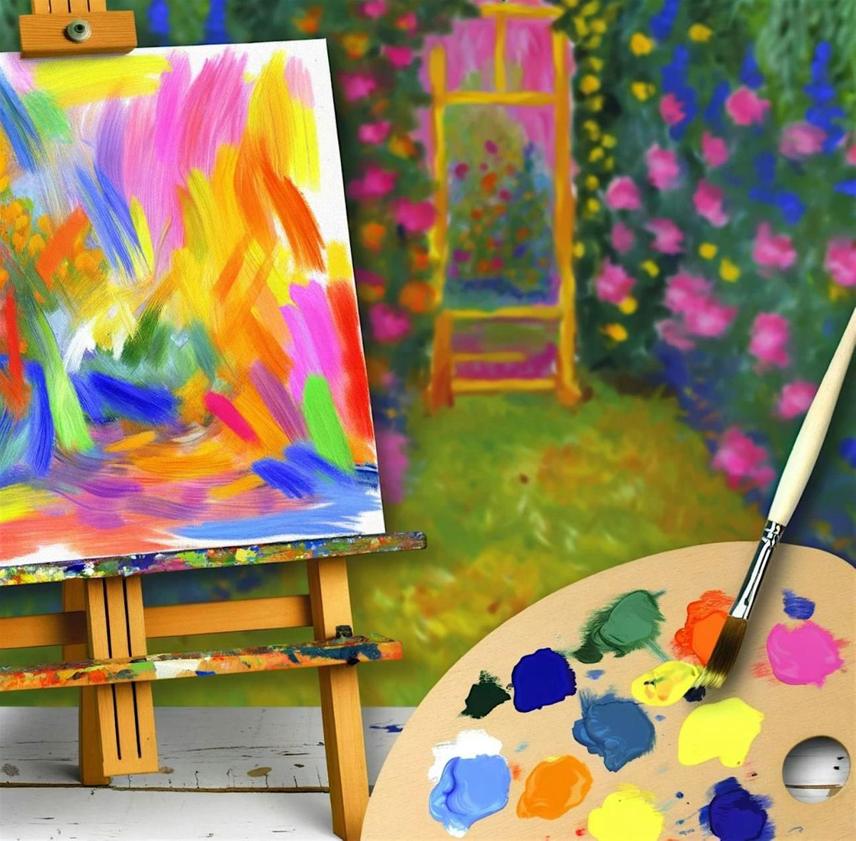 Creative Wonders: A Magical Painting Journey for Young Artists