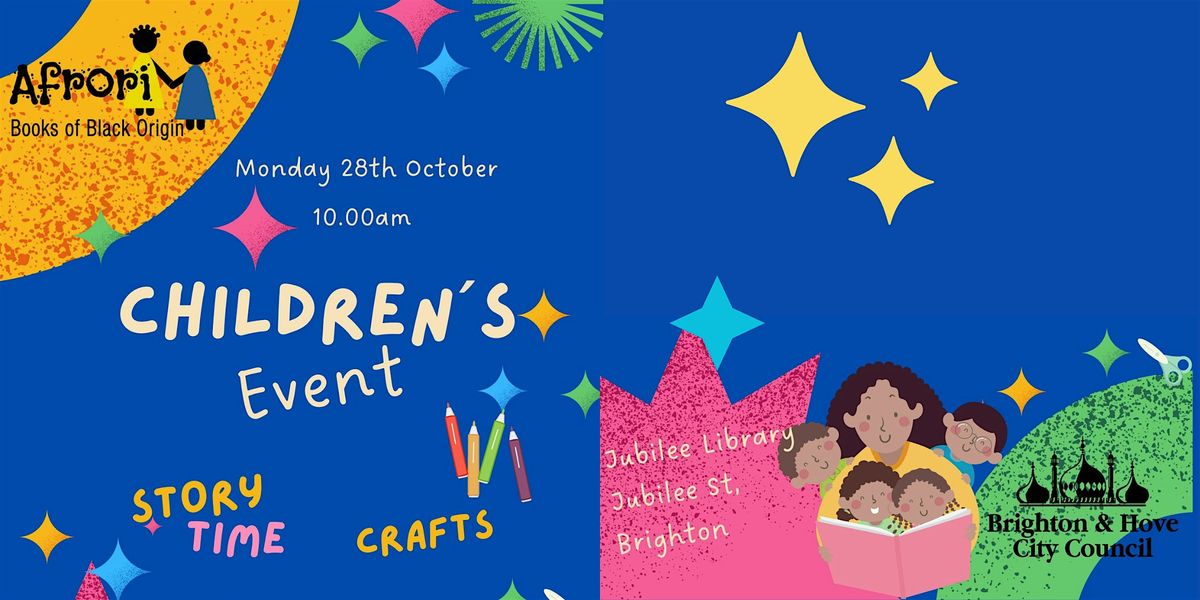 Childrens craft, stories  & singing event with Afrori Books