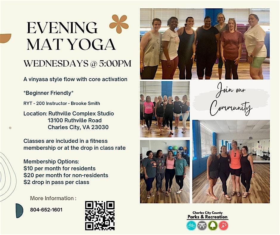 Evening Mat Yoga