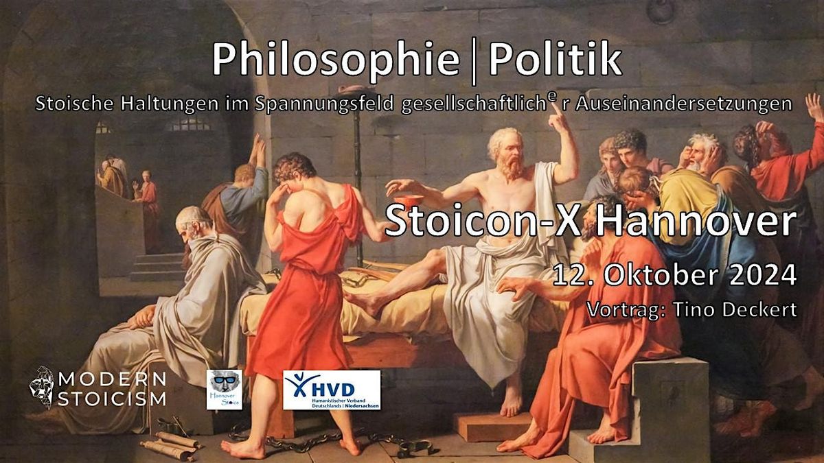 Philosophie.Politik - Stoicon-X Hannover 2024