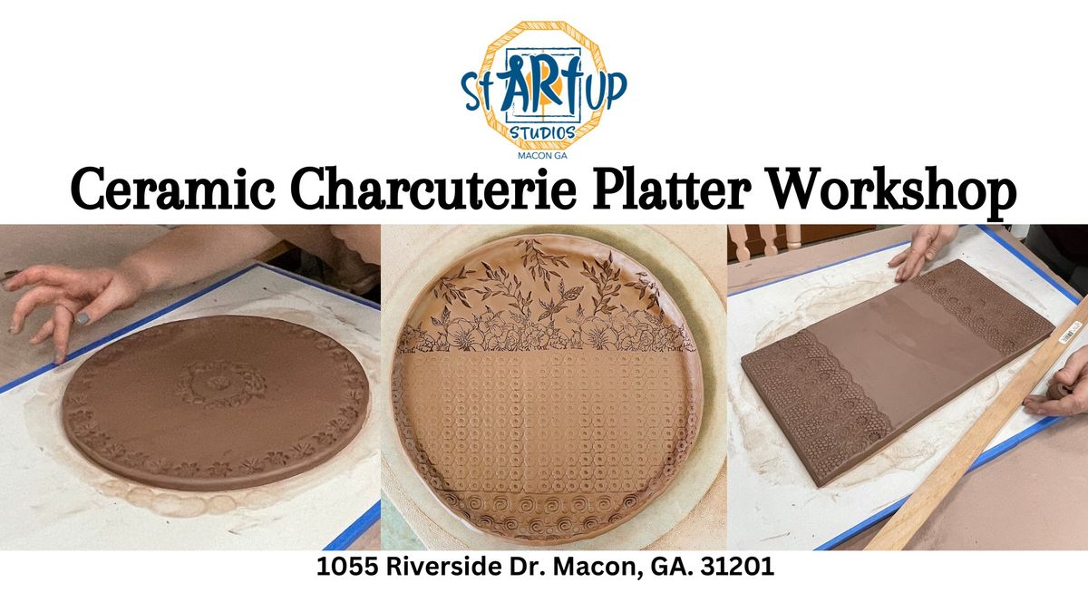 Ceramic Charcuterie Platter Workshop
