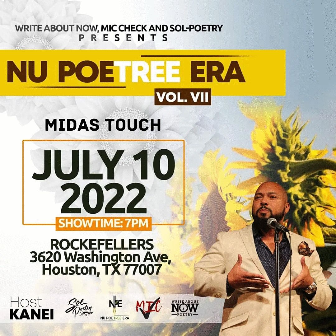 Nu PoeTree Era - Vol. 1.7 - Poetry Event (Midas Touch)