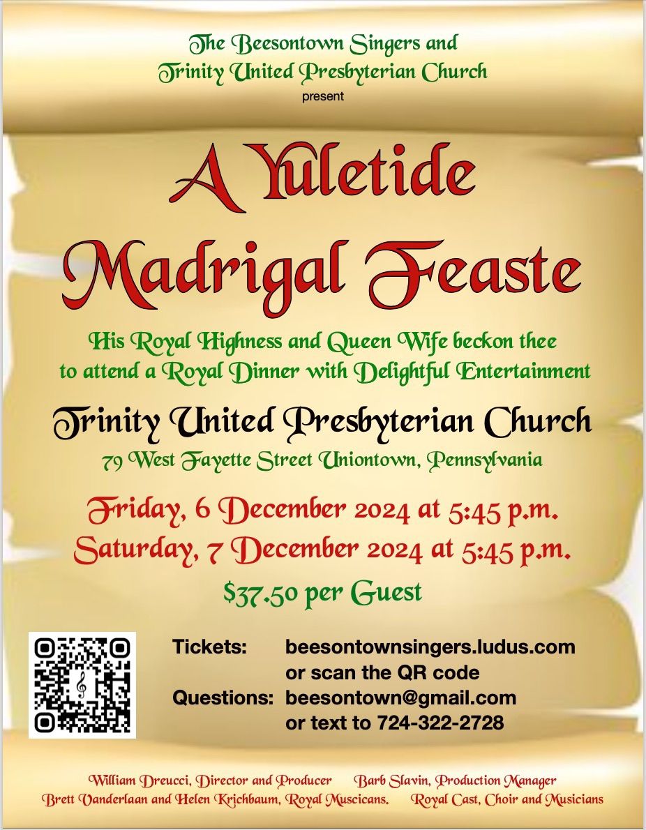 Yuletide Madrigal Feaste