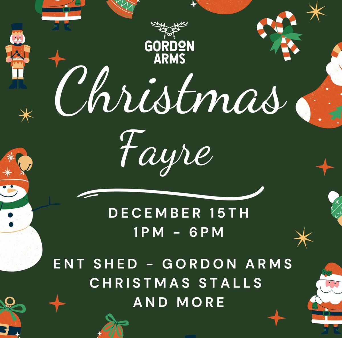 Christmas Fayre at the Gordon Arms 