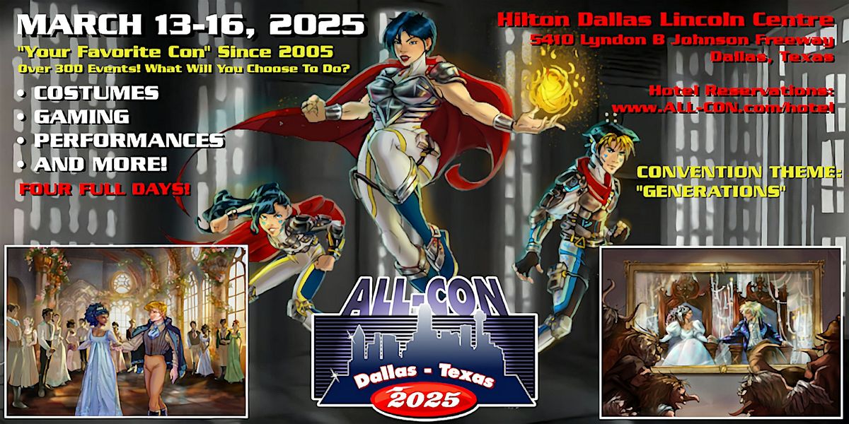 ALL-CON 2025: Over 300 Events! What Will You Choose To Do?