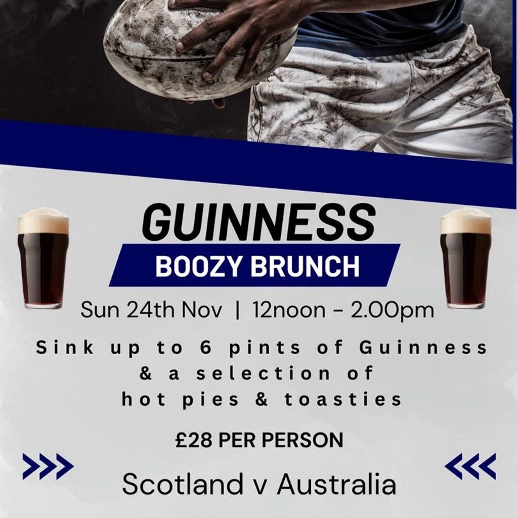 The Centurion Bar & Lounge 'Guinness Boozy Brunch'