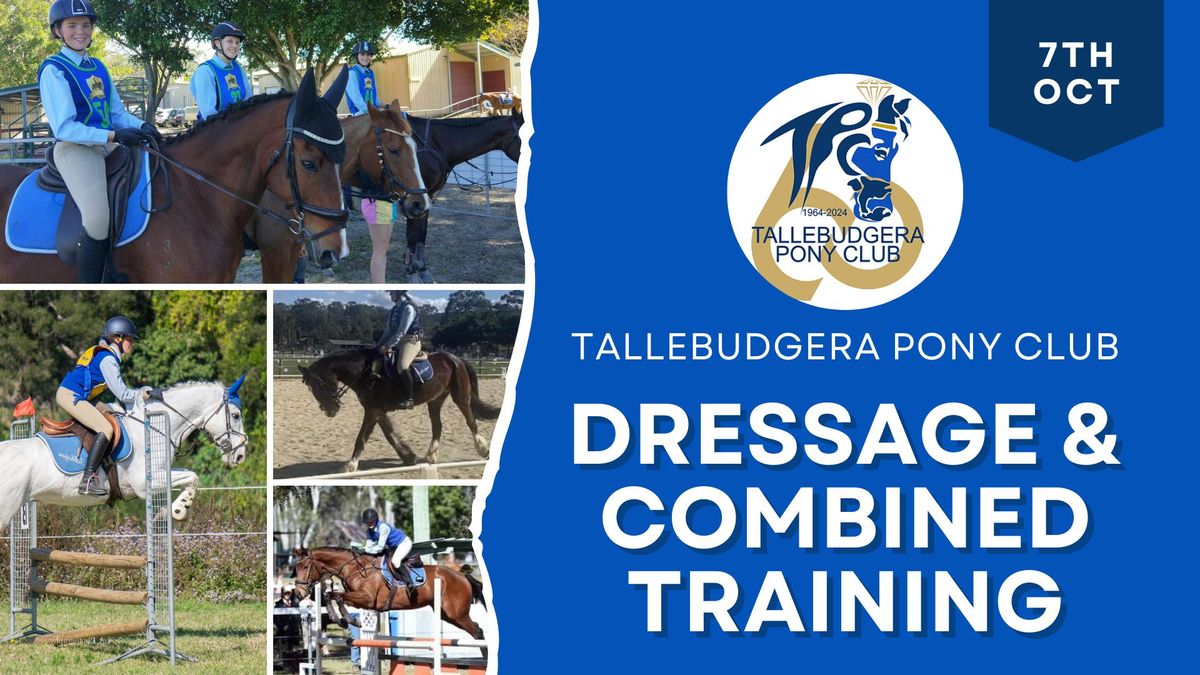 Tallebudgera Pony Club 60th Anniversary Official Dressage & Combined Training