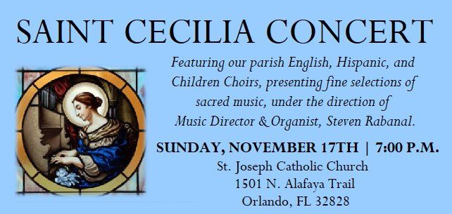 Saint Cecilia Concert