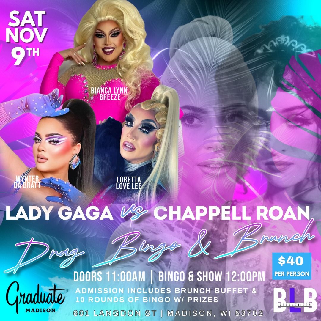 Chappell Roan vs Lady Gaga Drag Bingo & Brunch