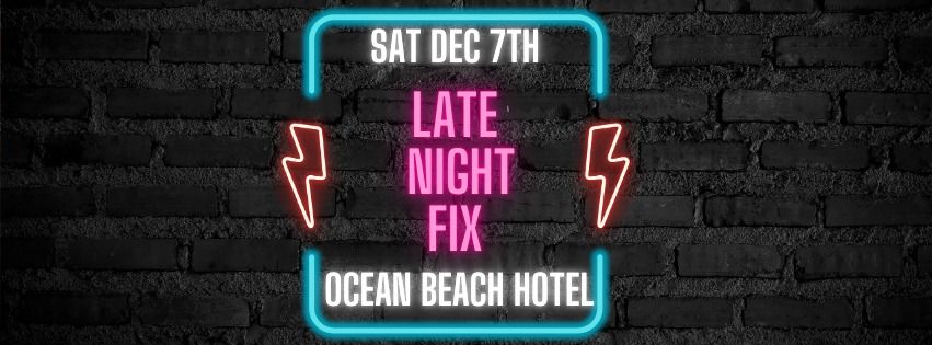 Late Night Fix Rocking Ocean Beach Hotel Shellharbour